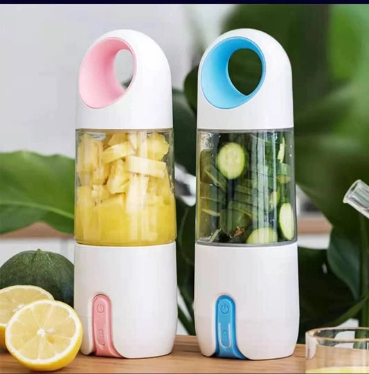 Rechargeable Portable Electric Mini USB Juicer Bottle Blender - Pink