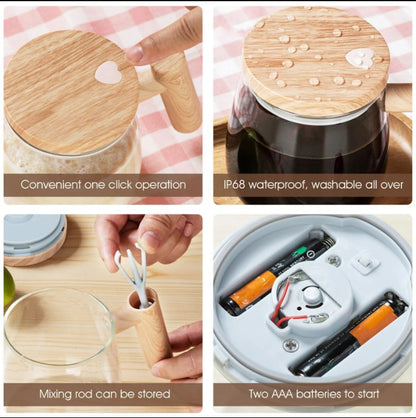 Auto Stirring Mug Electric Mixing Cup High Speed for Coffee Tea Milk Powerful
