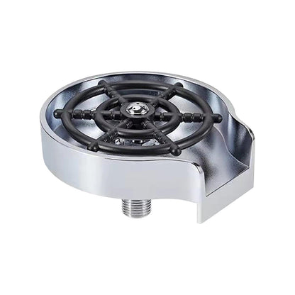 Kitchen Glass Rinser - Silver