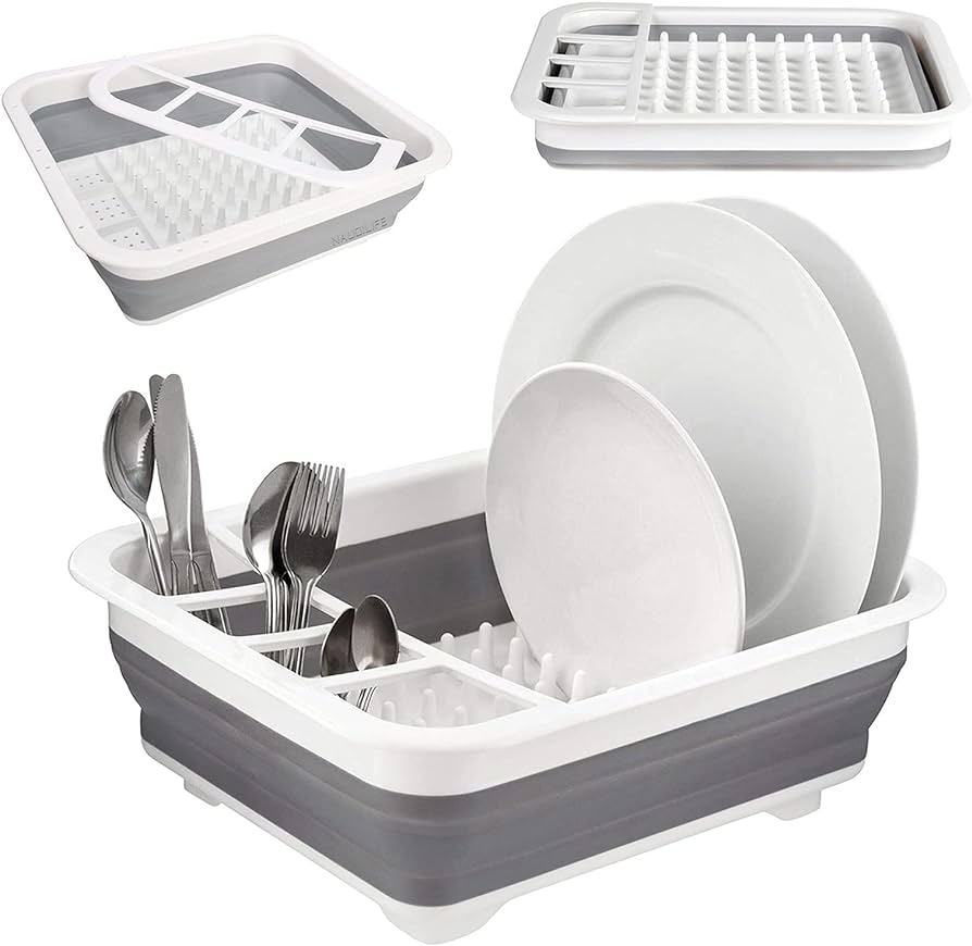 Kitchen Fine Living Collapsible Dish Drying Rack