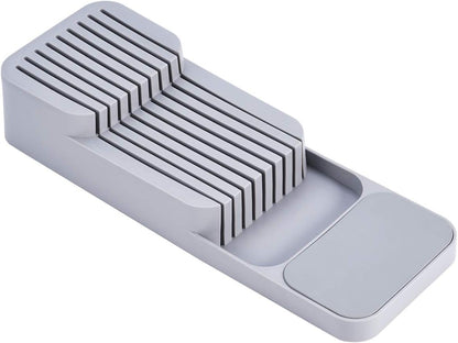 Drawer's Kitchen Knife Organizer Tray 2-TIER