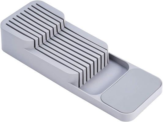 Drawer's Kitchen Knife Organizer Tray 2-TIER
