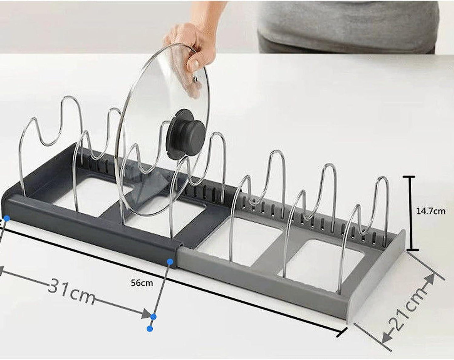 Expanding Cookware Organizer