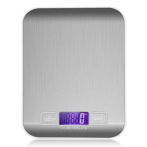Pronto Digital Kitchen Scale in Brushed Chrome