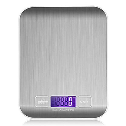 Pronto Digital Kitchen Scale in Brushed Chrome