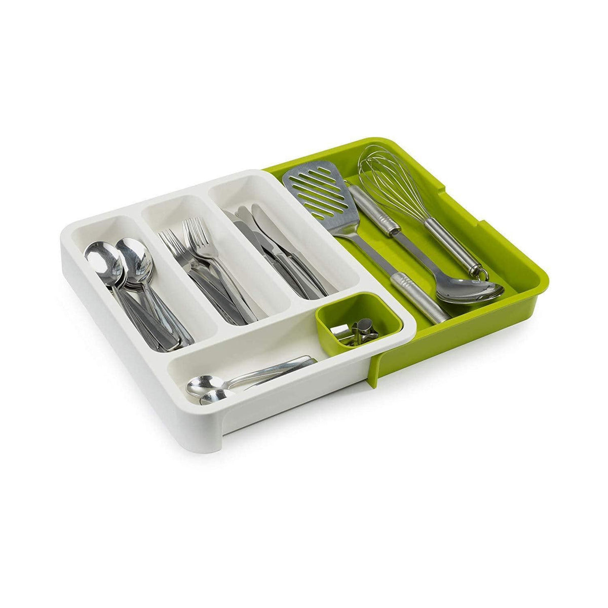 Expander Cutlery Drawer-Green&White