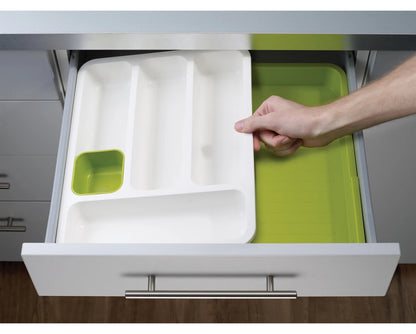 Expander Cutlery Drawer-Green&White