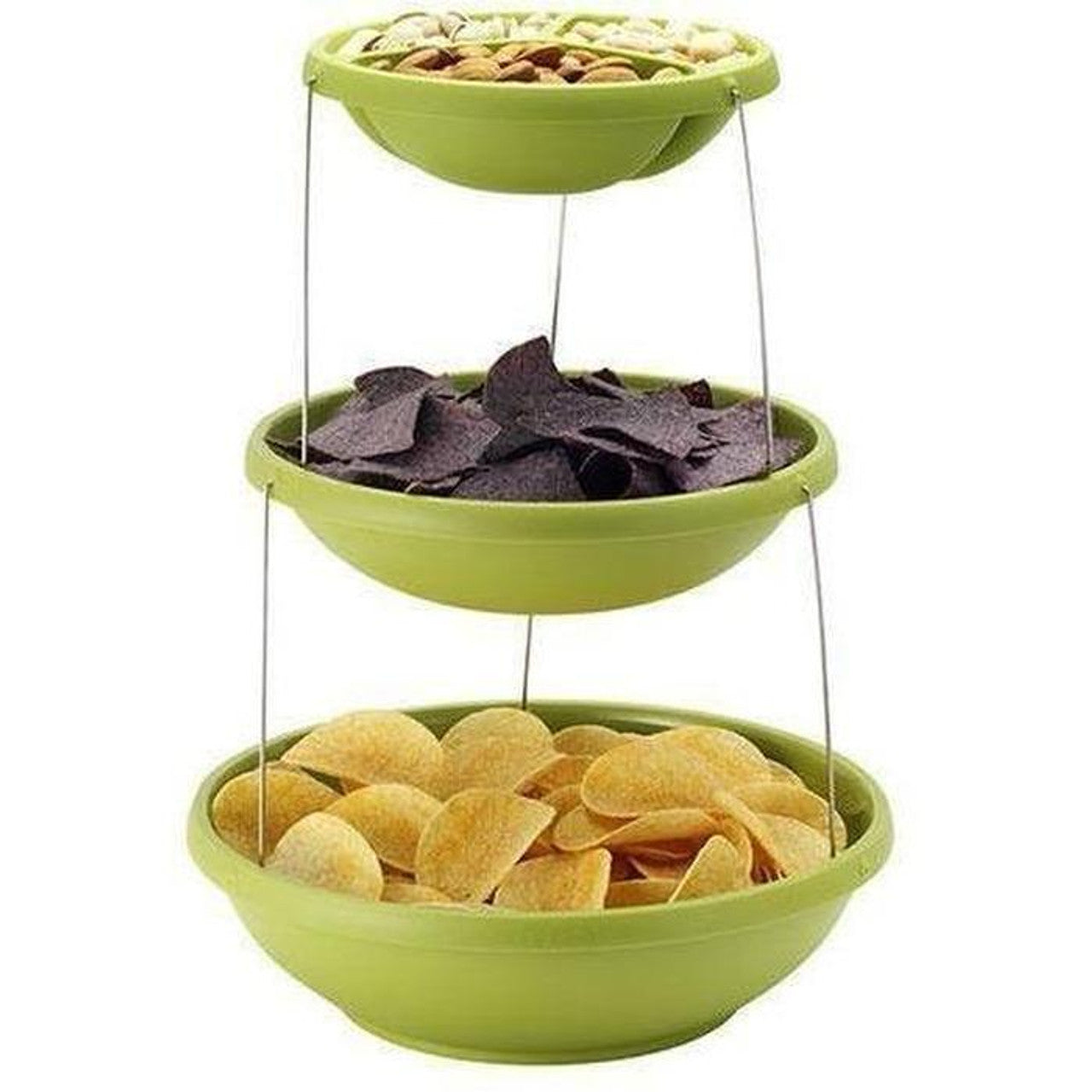 Twistfold Party Bowls - Green
