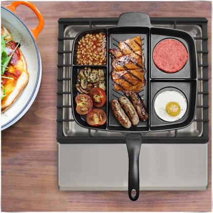 5 in 1 Non Stick Magic Pan with Dividers_1