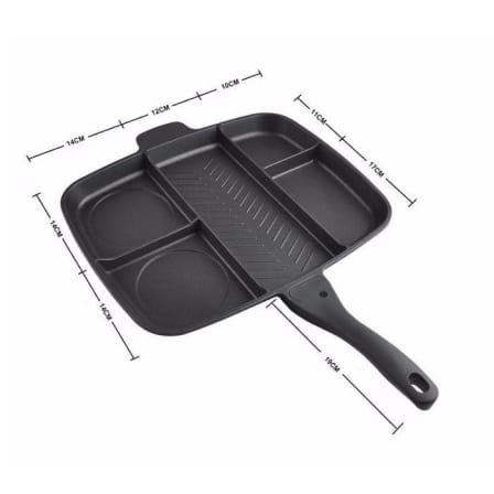 5 in 1 Non Stick Magic Pan with Dividers_2
